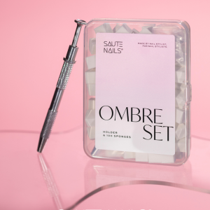 Ombre Set / 100 und esponjas + holder - Imagen 1